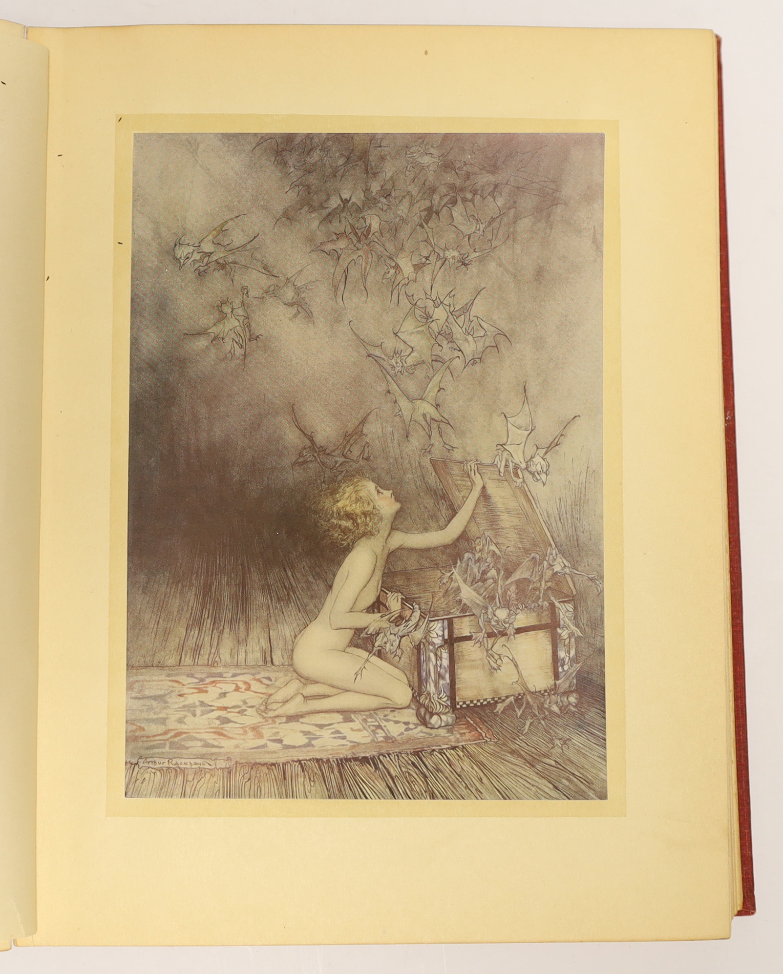 Arthur Rackham, A Wonder Book, by Nathaniel Hawthorne, with colour plates, Hodder & Stoughton Ltd, London, New York & Toronto